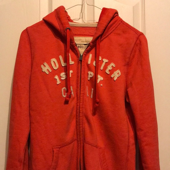 Women’s Orange M Hollister Hoodie - Picture 1 of 4